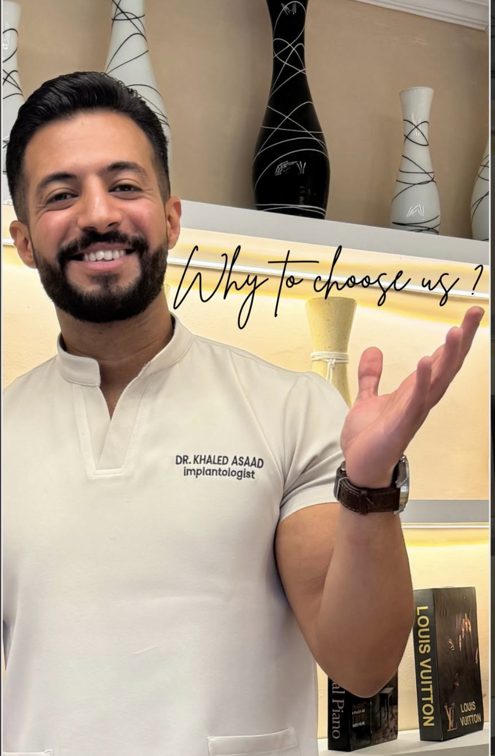 د. خالد أسعد يرحب بالمرضى — لماذا تختارنا